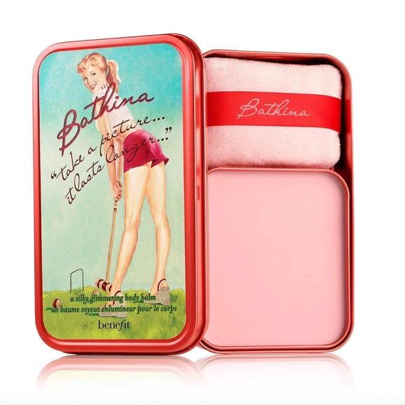 Benefit Bathina Glimmering Body Balm Take a Picture It Lasts Longer NEW BNIB - Picture 1 of 1